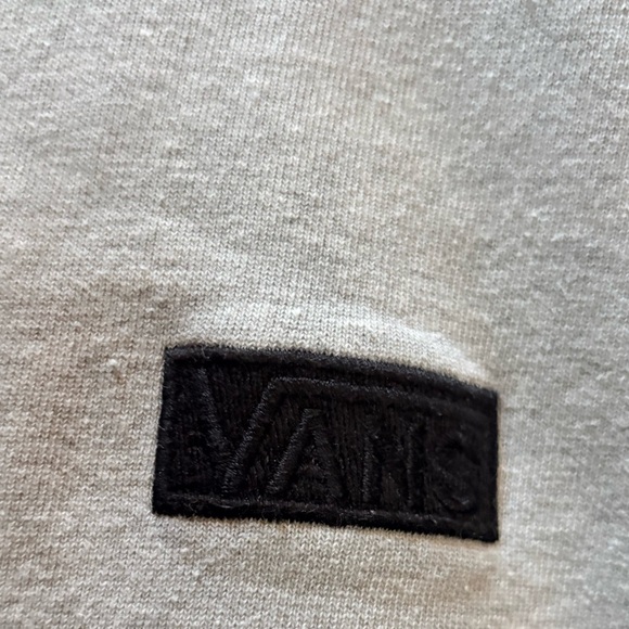 Vans | Midweight Crew Neck Fleece Pullover - Men's XL, Gray/Black - Picture 4 of 11